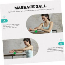 Tragbarer Erdnuss-Massageball, Faszienball, Muskeltrainingsgerät, geruchlos und komfortabel
