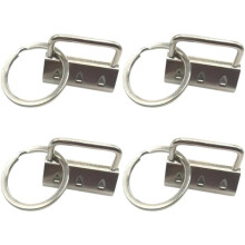 50 Stück Metallgurtclips 32 mm, robuste, formstabile Schlüsselanhänger-Beschläge für DIY-Bastelarbeiten und Koffer