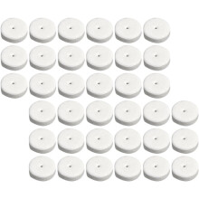 100pcs White Foam Earring Pads Support Backs Stabilize Earrings Cushion Protection