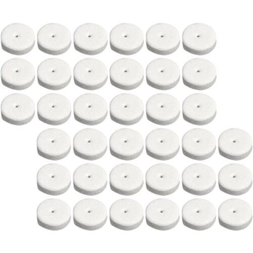 100pcs White Foam Earring Pads Support Backs Stabilize Earrings Cushion Protection