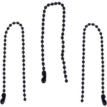 100pcs Wave Bead Chain Circular Bead Chain for DIY for Jewellery Making Supplies