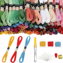 Embroidery Sewing Kit Thread and Tools for DIY Home Projects for Hand Embroidery and Cross Stitching