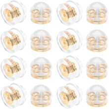 50pcs Silicone Earring Backs Locking Stoppers for Studs Women Girls DIY Ear Jewelry