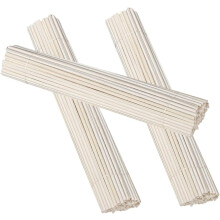 100 bâtonnets diffuseurs remplaçables, usage quotidien, en bois de 10 cm, sans feu, décoratifs.