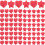 100Pcs Silicone Heart Star Shape Earring Backs Secure Locking Replacement Ear Jewelry Backs 1