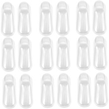 40pcs PVC Baby Shoe Display Holder Toddler Shoe Shaper Stand with Sock Support 10cm