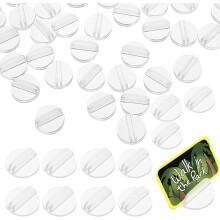 50 runde Brettspielkartenhalter 24 mm x 10 mm, freihändiger Kartenständer