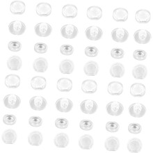 100 stuks oorclipjes, slipkussentjes voor oorbellen, oorkussentjes voor dames, achterkantjes voor oorstekers tijdens het sporten.