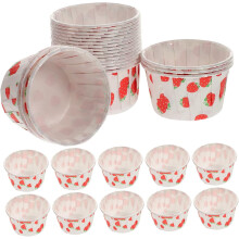 100 caissettes à cupcakes en papier, accessoires de pâtisserie, grands moules à cupcakes, cuisson uniforme, résistants aux hautes températures