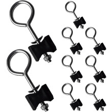 Kit di ricambio con 9 viti rotonde per trampolini di piccole e grandi dimensioni, tasselli in metallo.