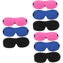 9pcs Sleep Eye Masks Comfortable Shading Blindfolds for Sleeping Eye Covers