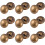 100pcs Metal Copper Buttons for Jeans Coat DIY Sewing Buttons Retro Pattern Set 1