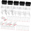 101pcs Pegboard Hook Set Trays Display Rack for Organizing Tools and Equipment Easy to Install 1