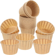 50 moules à cupcakes jetables en papier épais, accessoires de pâtisserie