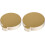 Bases de bolo de mousse de papel do bolo do círculo dourado de 200pcs 1