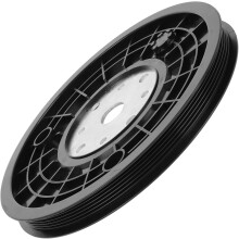Exercise Bike Belt Drive Pulley Wheel, Indoor Cycling Bike Parts Replacement for Stationary Fitness Bicycle