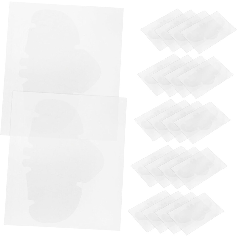 Hkhbjs 90Pcs Transparent Hydrocolloid Nose Patches For Deep Pore Cleansing Blackhead Removal Strips Gentle Oil Control Facial Care