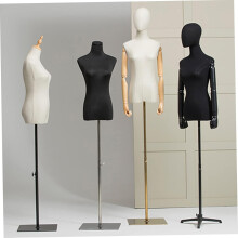 12pcs corpo superior tampa manequin revestimento algodão prop para modelo feminino corpo terno cenário