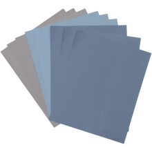 9pcs Assorted Dry Wet Sandpaper Abrasive Paper for Wood Metal Automotive Sanding Furniture Wood Turning Finishing Grit Grit