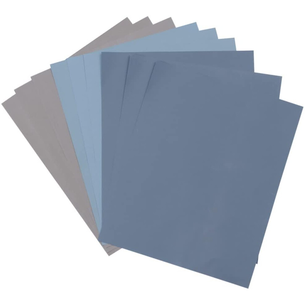 9Pcs Assorted Dry Wet Sandpaper Abrasive Paper For Wood Metal Automotive Sanding Furniture Wood Turning Finishing Grit Grit 5455468313530