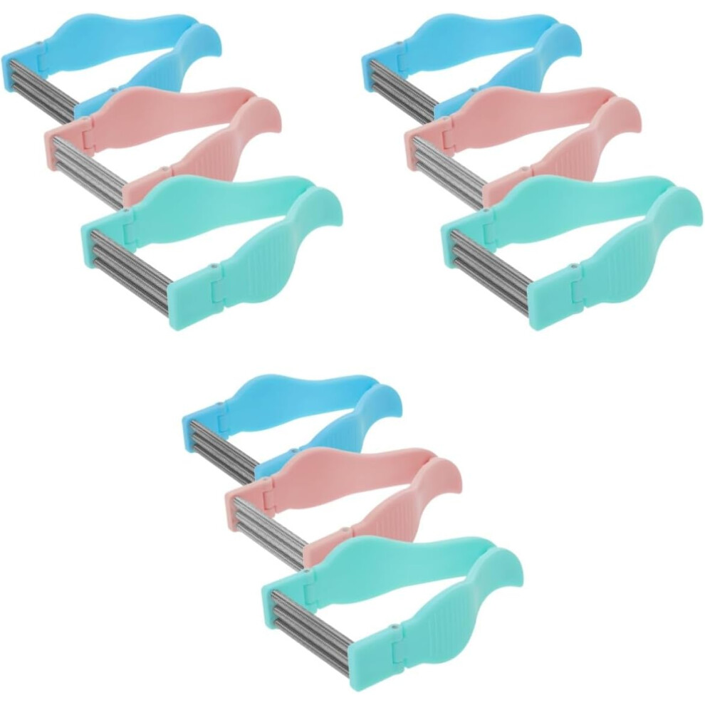 Hkhbjs 9Pcs Facial Hair Remover Manual For Women Beauty Epilator Threading Hair Removal For Face Epilator