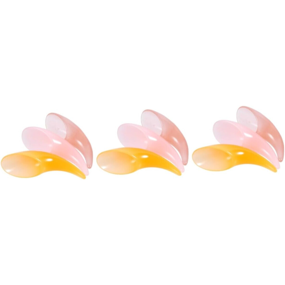Hkhbjs 9Pcs Scraping Comb Natural Ox Horn Scalp Scrubber For Scalp Trigger Point Treatment Neck And Body Massaging Tool