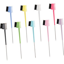 9-teiliges Set doppelseitiger Wimpern- und Augenbrauenbürstenkämme für präzises Styling