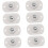 8pcs Adhesive Wheel for Storage Box Bottom Delicate Storage Box Wheels Bottom 1