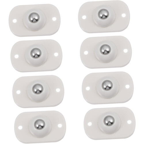 8pcs Adhesive Wheel for Storage Box Bottom Delicate Storage Box Wheels Bottom