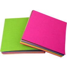 80 láminas de fieltro de tela no tejida para manualidades de 15x15cm y 10x15cm, 40 colores de cuadrados de tela de fieltro para arte.