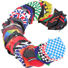 80Pcs Dart Flights Accessories National Flag Design Pet Lightweight Replaceable Wings