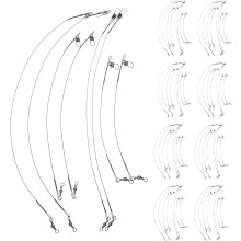 80-osainen ruostumattomasta teräksestä valmistettu kalastusperukesarja, purematon teräsperukesarja (15 cm, 20 cm, 25 cm, 30 cm)