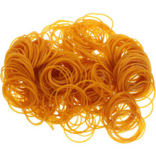 Heavy Duty Thick Wide Rubber Bands 800pcs Yellow Elastic Bands Multipurpose Office and Home Use Binding Fasteners