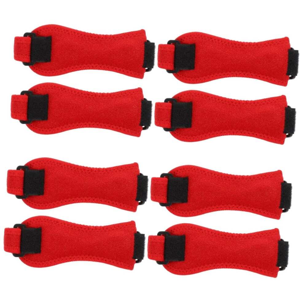 Hkhbjs 8Pcs Sports Knee Brace Wear-Resistant Patella Knee Strap Lightweight Pad Running Hiking Strap