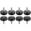8Pcs Adjustable Treadmill Feet Pads M10 Mounting Screws with Vibration Isolation 1