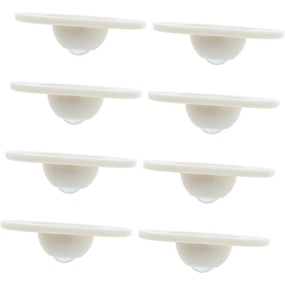 8Pcs Adhesive Box Pulleys For Storage Case Caster Self-Adhesive Wheel 8686962020045