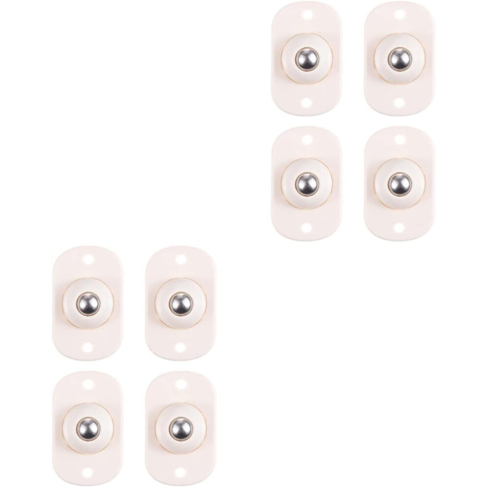 8Pcs Self-Adhesive Caster Storage Box Wheel For Home Office Furniture Casters Sticky Wheels Case 5455468169045