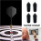 40pcs Dart Flight Protectors and Wing Correctors, Sturdy Plastic Flight Fixed Protectors 3