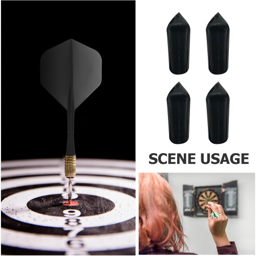 40pcs Dart Flight Protectors and Wing Correctors, Sturdy Plastic Flight Fixed Protectors 2