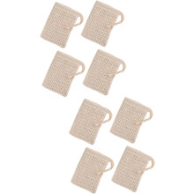 8-teiliges Set Peeling-Seifenbeutel mit Netz für Badewanne und Dusche