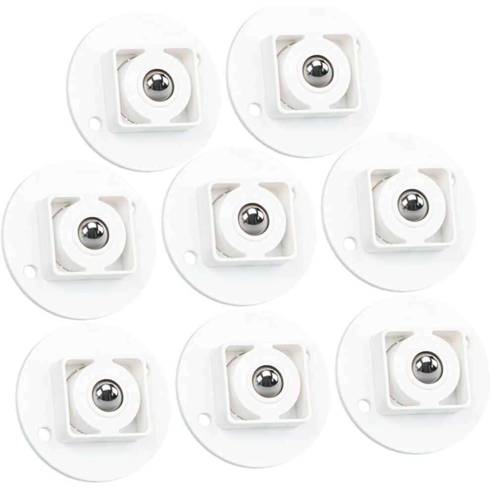 8Pcs Self-Adhesive Wheel For Storage Box Caster Sticky Wheels Case Under Bed Storage Organisation 5455468168536