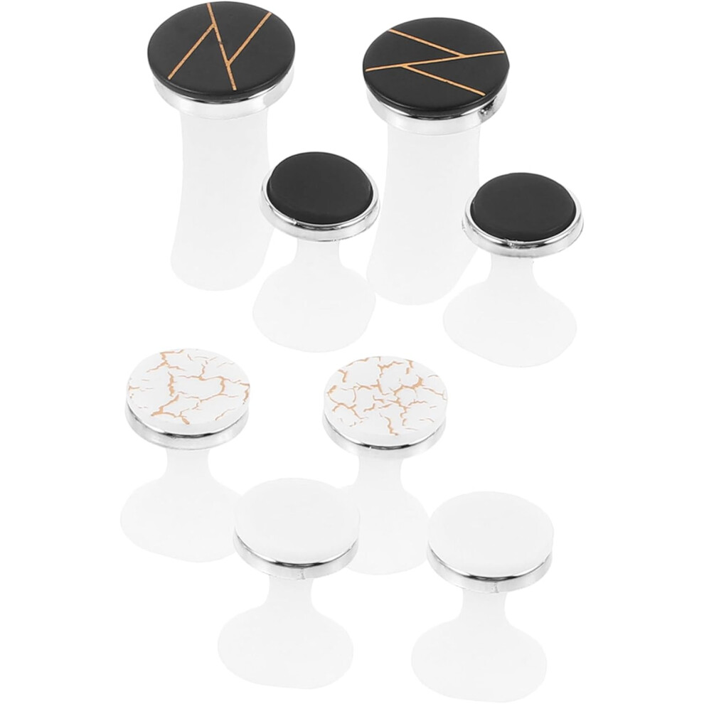 Hkhbjs 8Pcs Silicone Toe Separators Decorative For Pedicure Nail Polish Toe Dividers Spacers For Women