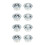 Nylon Roller Caster 8Pcs Transfer Balls with Uniform Hardness for Appliance Support 1
