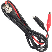 2-teiliges Messleitungsset mit Krokodilklemmen für Prüfspitzen, inklusive Messleitungen und -kabeln für elektrische Klemmenanwendungen