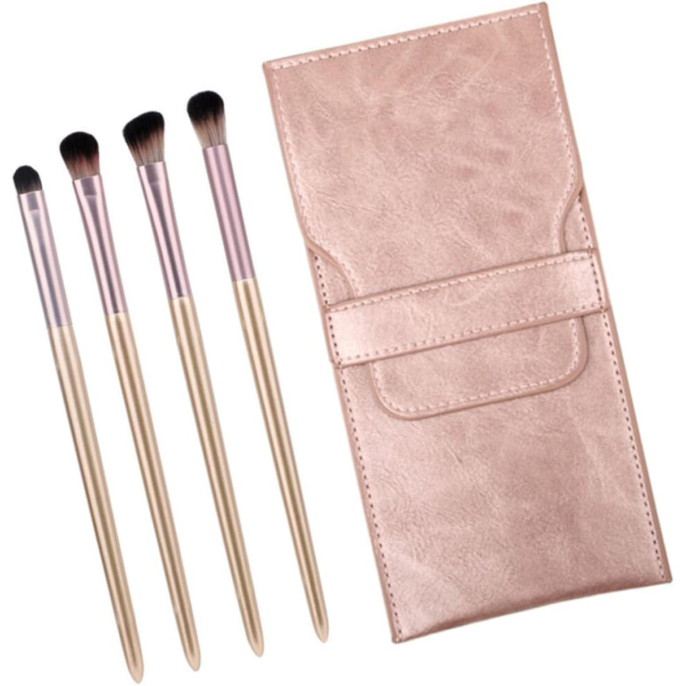 Hkhbjs 2Pcs Eyeshadow Brush Portable Eyebrow Versatile Makeup For Eye Shadow Application Cosmetic Brush For Foundation
