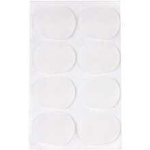 8 stuks Saxofoonkussentjes Saxofoonpatches Tenorsaxofoonpatches Wit Verminderen Trillingen Beschermen de Tanden van de Speler