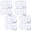 8Pcs Geometric Ruler Drawing Stencils Set Multifunctional Architect Scale Ruler Technical Drawing Supplies 1