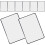 8Pcs A5 Portable Flat Magnifying Sheets 3X PVC Page Magnifier 1