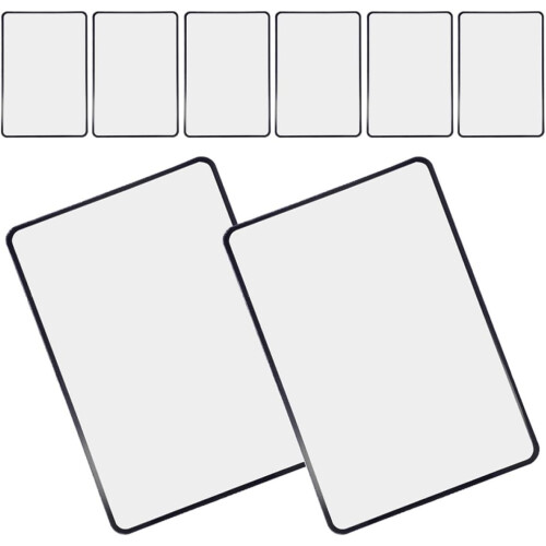 8Pcs A5 Portable Flat Magnifying Sheets 3X PVC Page Magnifier