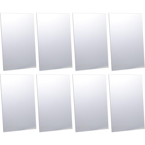 láminas de espejo acrílico, pegatinas de pared autoadhesivas con efecto decorativo y a la moda.